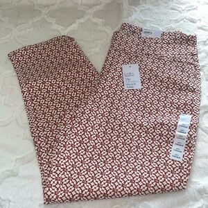 Croft & Barrow stretch ankle pants comfort waist